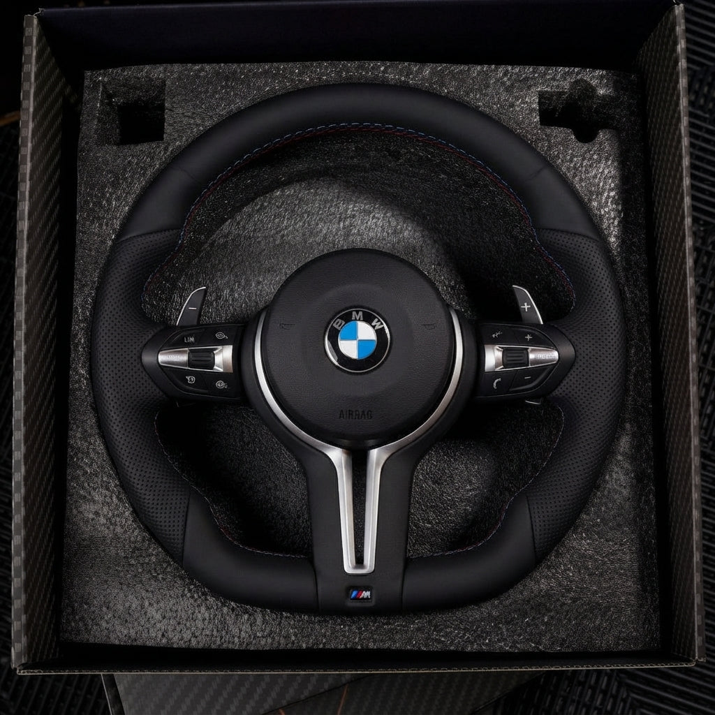M Sport Steering Wheel For BMW FLAT BOTTOM