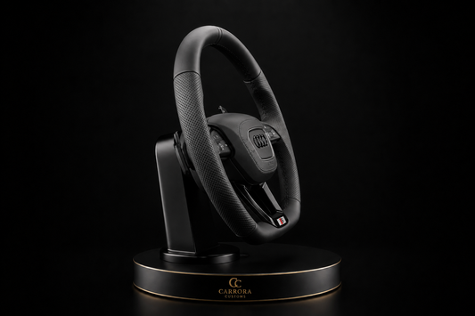Audi S-Line Flat Bottom Leather Steering Wheel – Paddle Shift