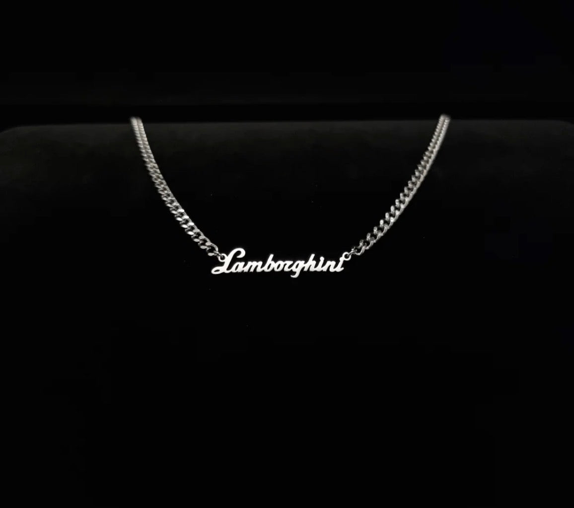 Lamborghini Necklace