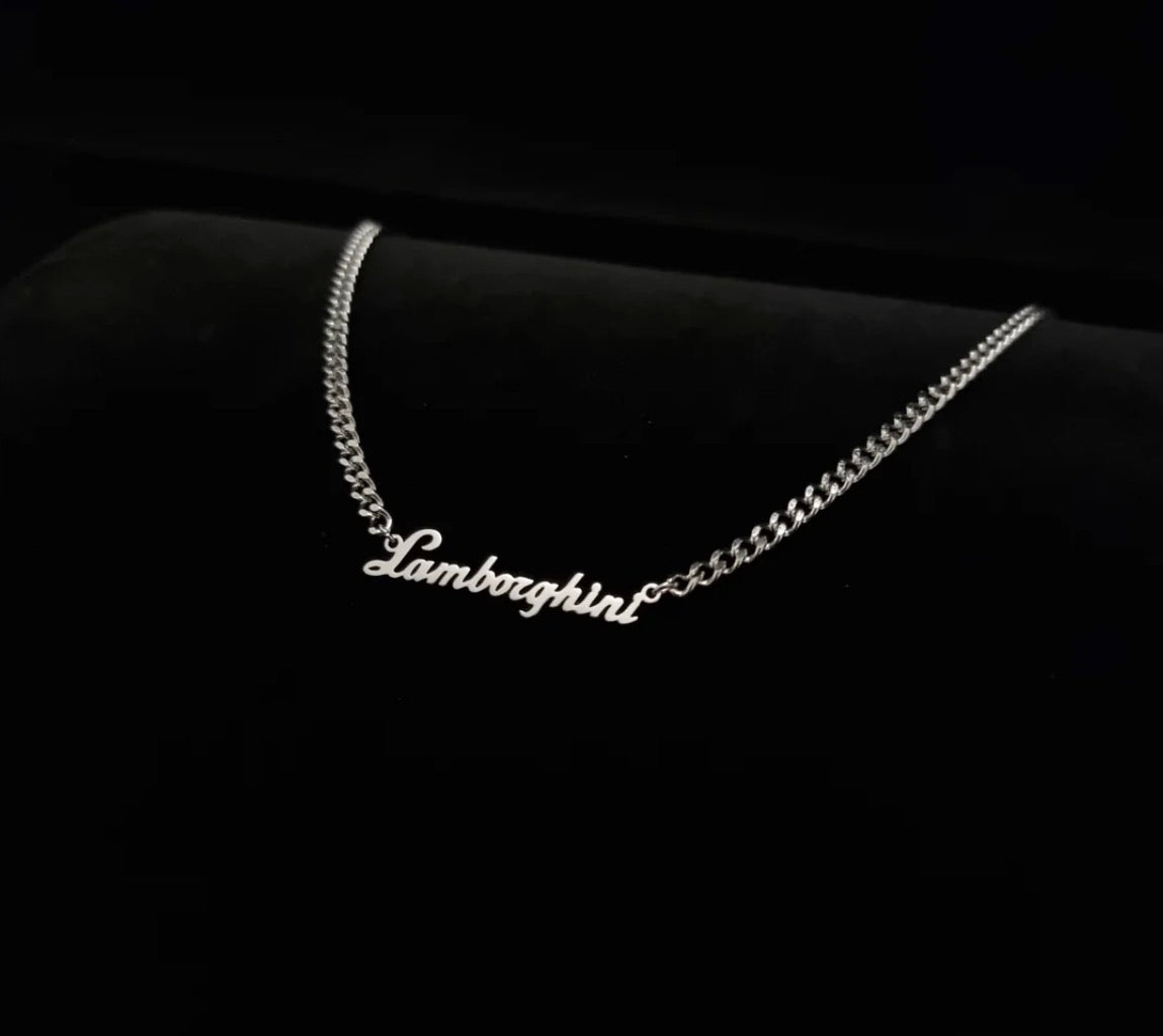 Lamborghini Necklace