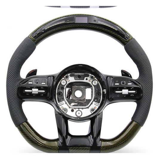 Mercedes-Benz Carbon Fiber Steering Wheel – Integrated Display